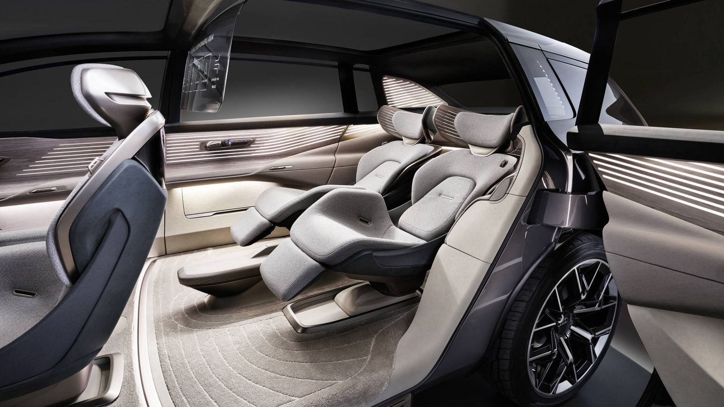 Audi ha diseñado el Urbansphere desde el interior hacia el exterior.