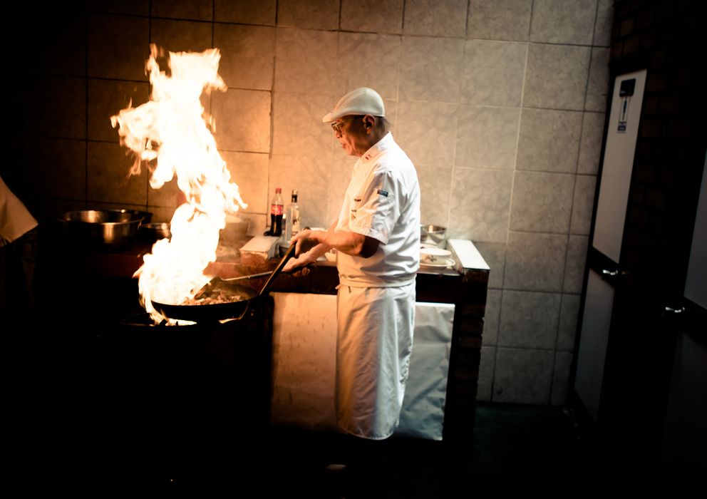 Foto: El chef Javier Wong, ganador del premio al mejor plato de comida rápida del mundo. (David Zhou/CC)
