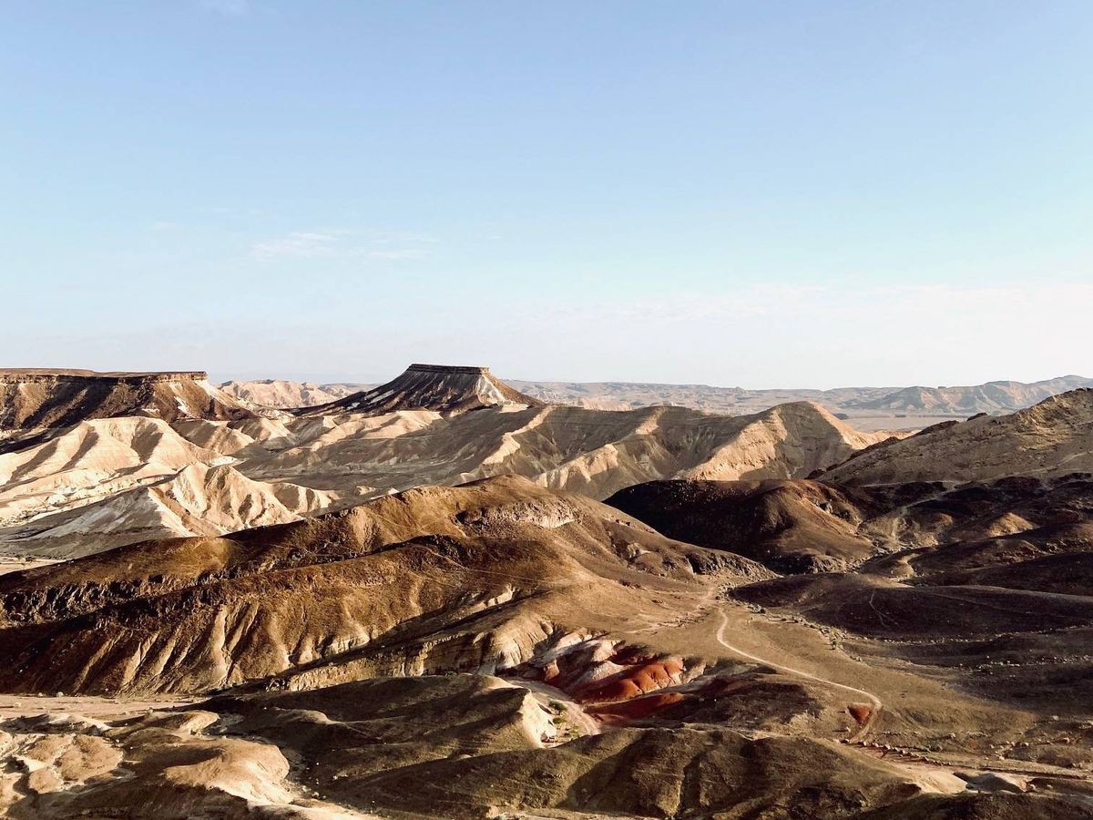 Foto:  Las características geográficas del desierto de Négev hacen de este lugar un paraje único. Foto: Cristina Suárez