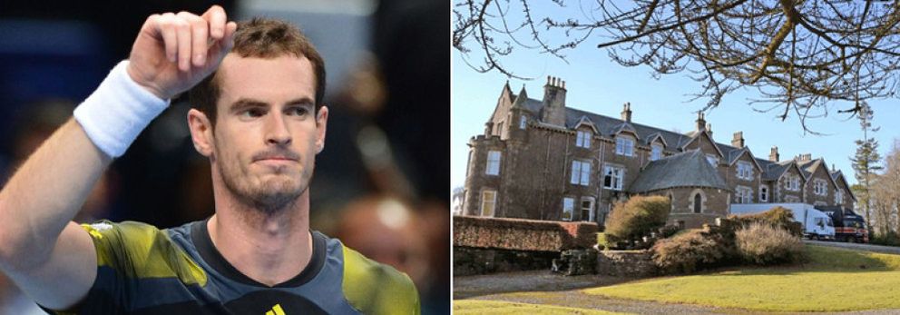Foto: Andy Murray compra un hotel de lujo en Escocia por dos millones de euros