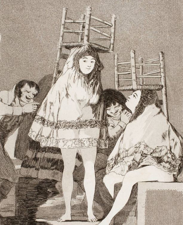 Ya tienen asiento'. Francisco de Goya y Lucientes. 1797-99. Museo del Prado.