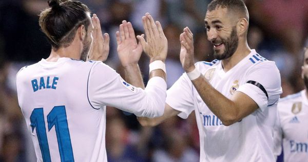 Foto: Bale y Benzema, siempre señalados. (EFE)