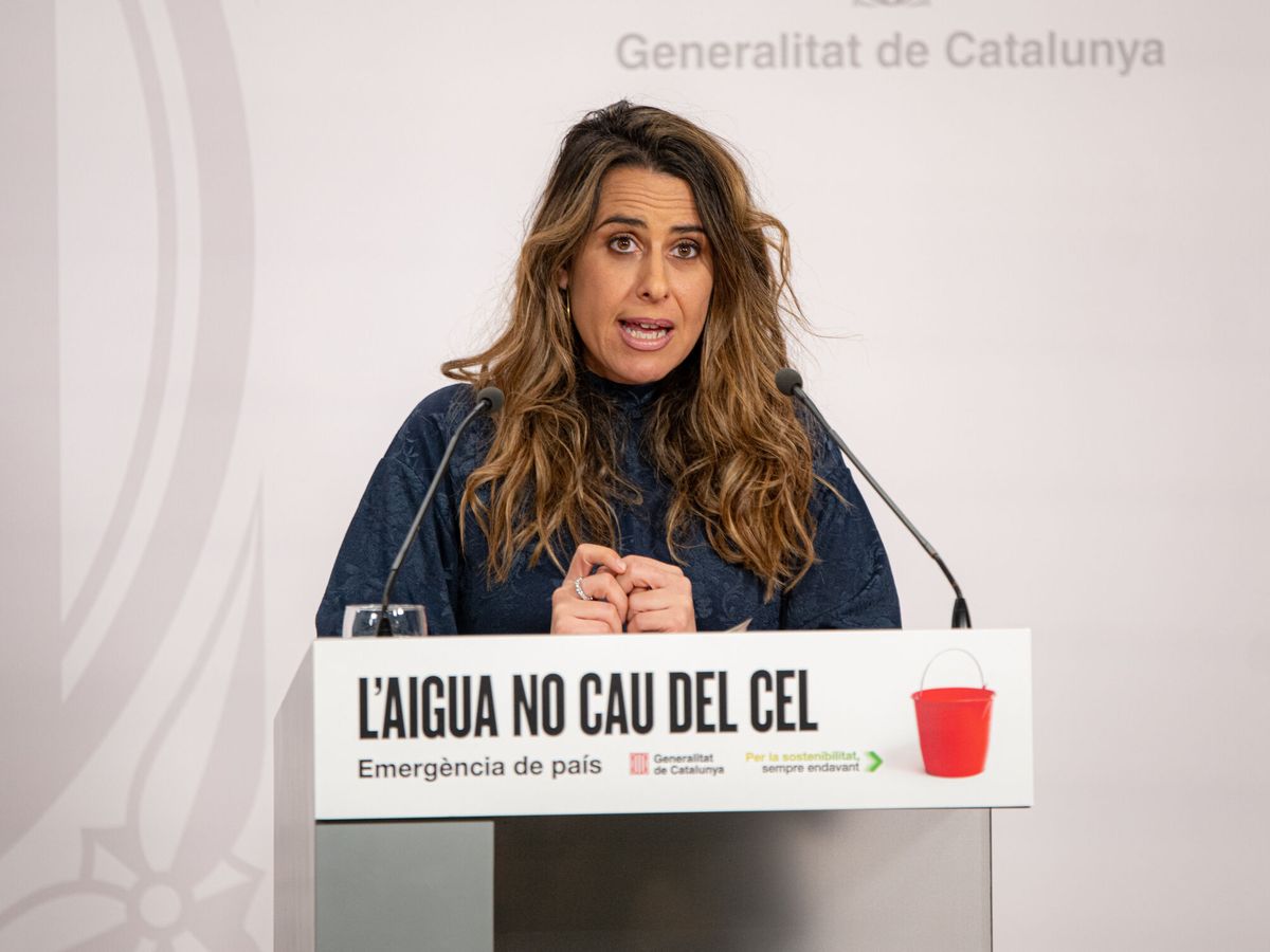 Foto: La portavoz de la Generalitat, Patricia Plaja (Europa Press).–