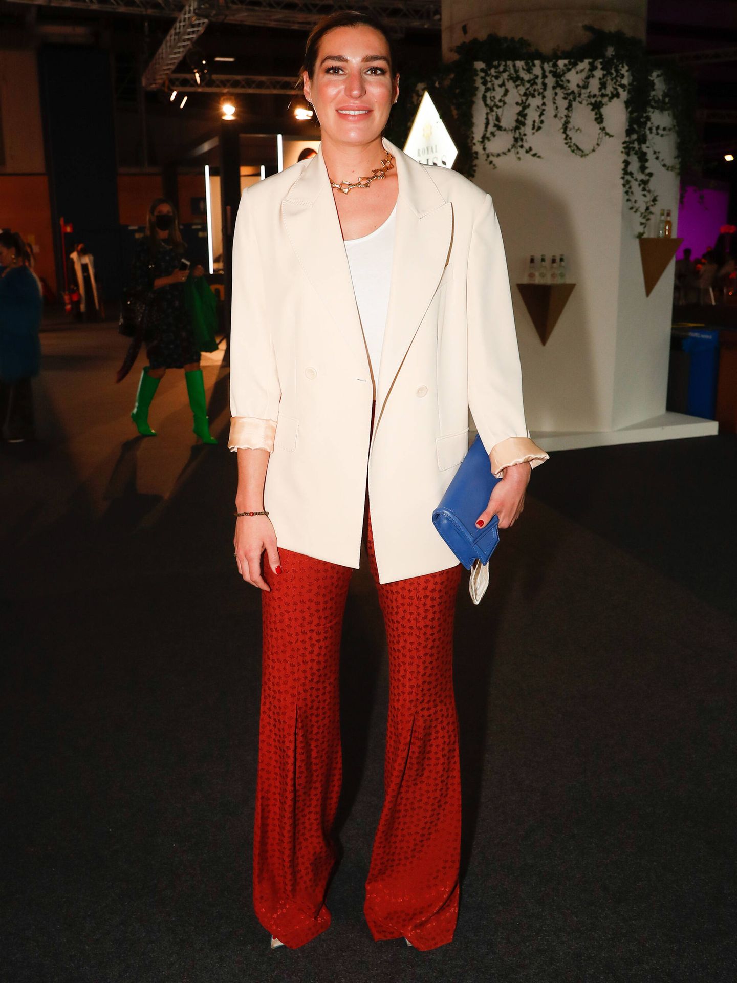 Eugenia Osborne, en la Mercedes-Benz Fashion Week. (Gtres)