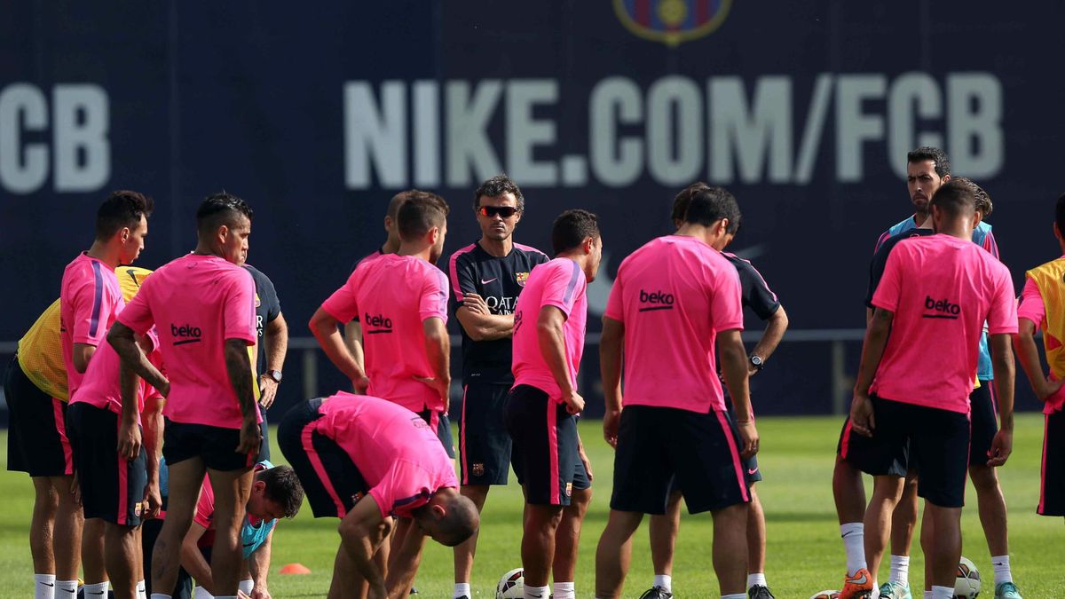 Luis Enrique, 'obligado' a despejar dudas en el campo donde el Barça perdió su identidad