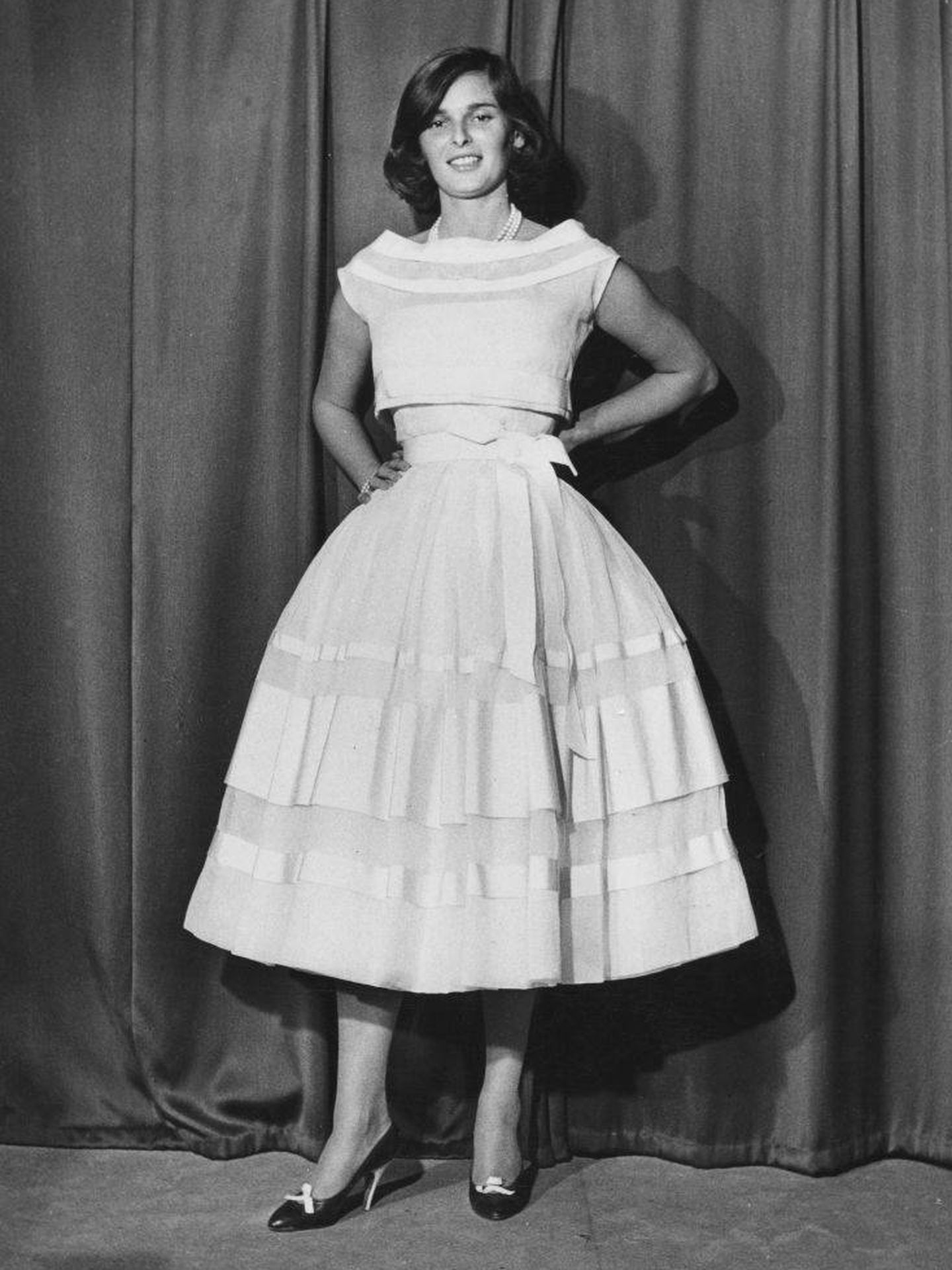 Lucía Bosé, en una imagen de 1956. (Getty)