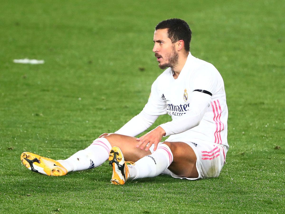 Foto: Hazard, durante el partido del pasado sábado contra el Alavés en Valdebebas. (Reuters)