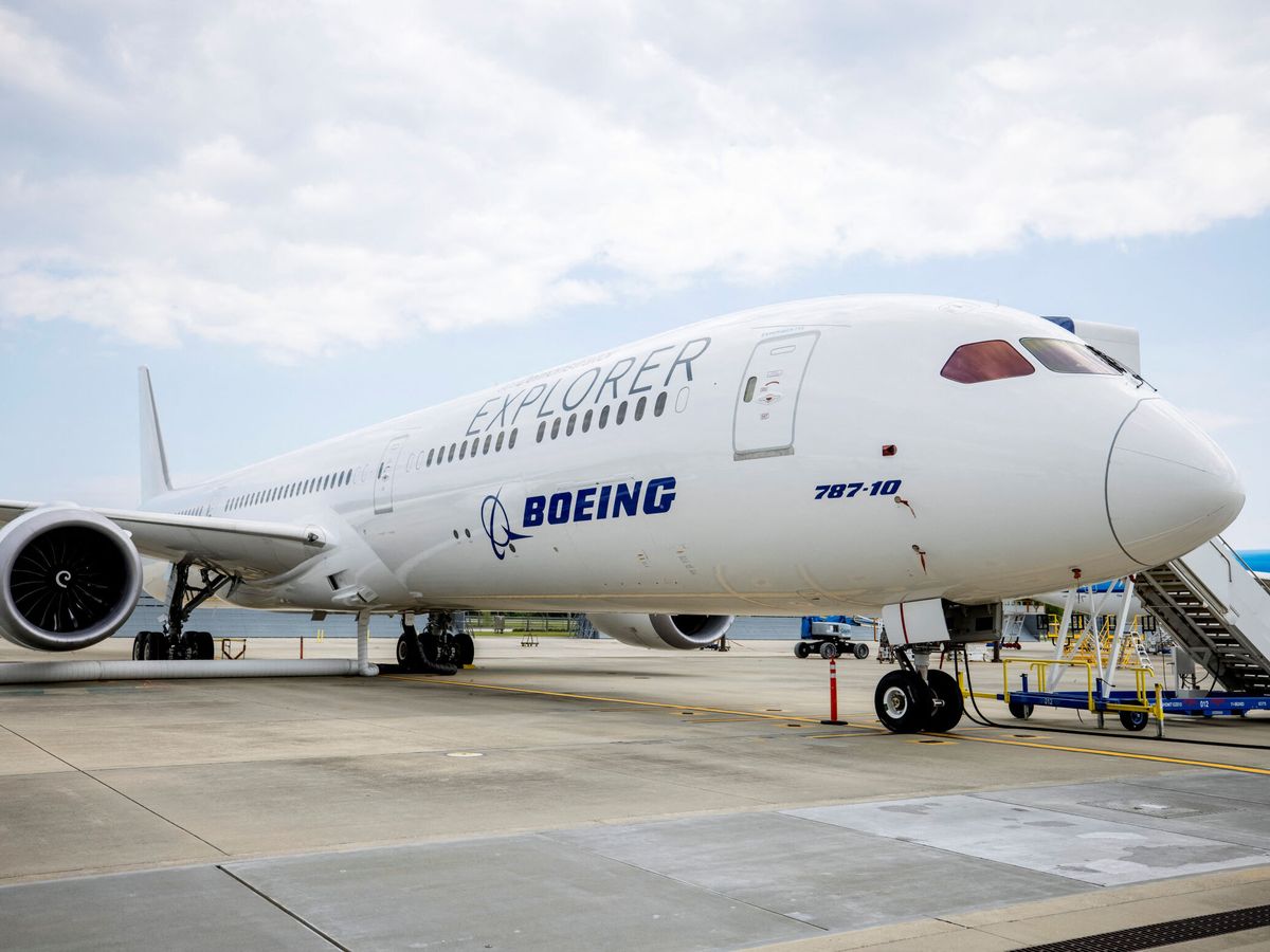 Foto: Modelo 787 Dreamliner de Boeing. (Reuters)