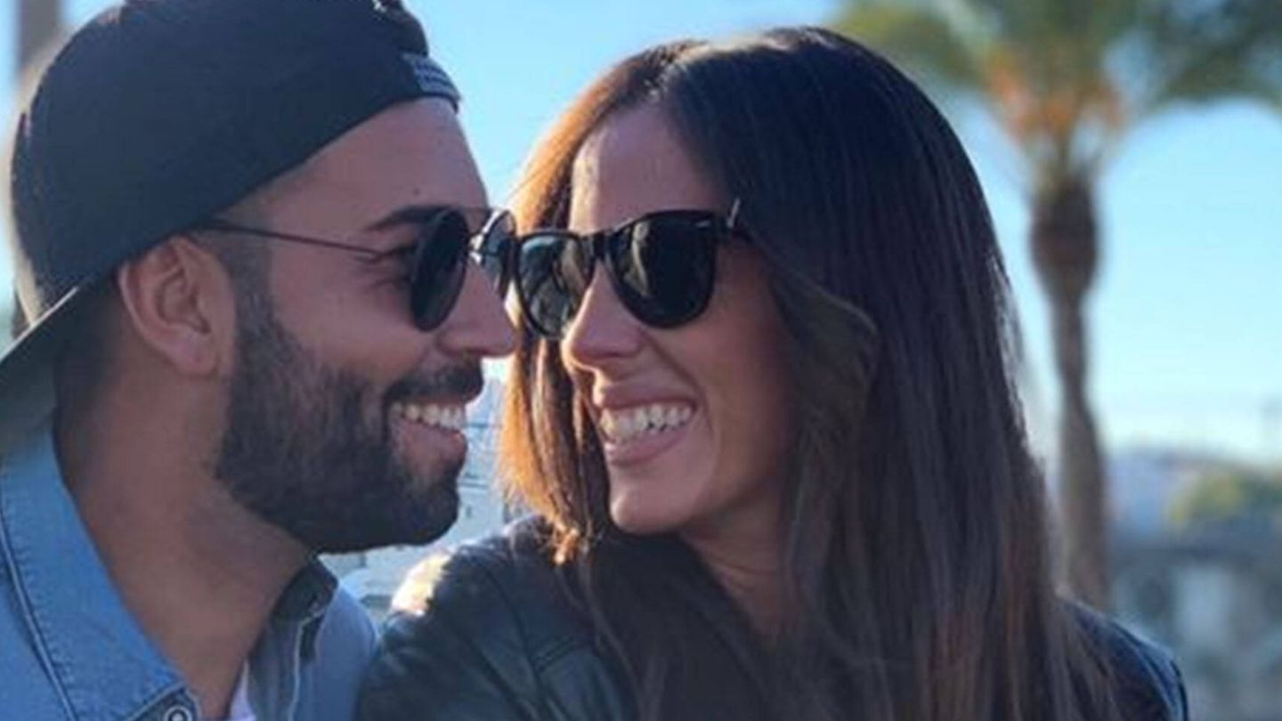 Anabel Pantoja y Omar Sánchez posan en sus redes sociales. (Instagram/@anabelpantoja00)