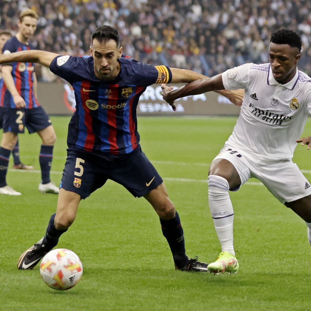 Un atribulado Barcelona enfrenta a un Real Madrid en forma en la final de  la Super Copa - San Diego Union-Tribune en Español