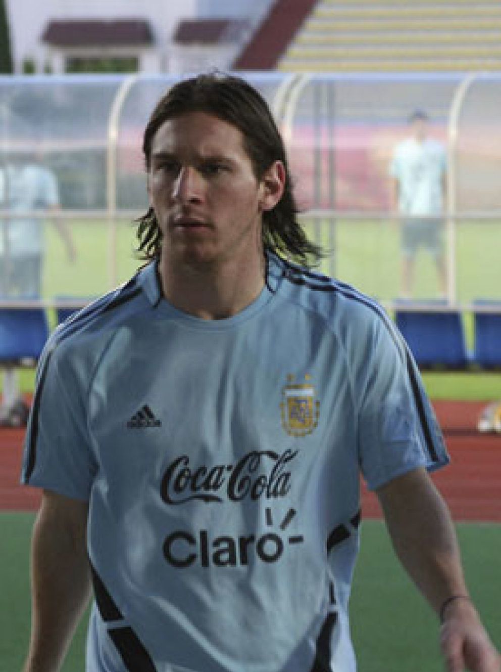 Foto: Messi: No sería "ninguna presión" que el seleccionador fuera Maradona