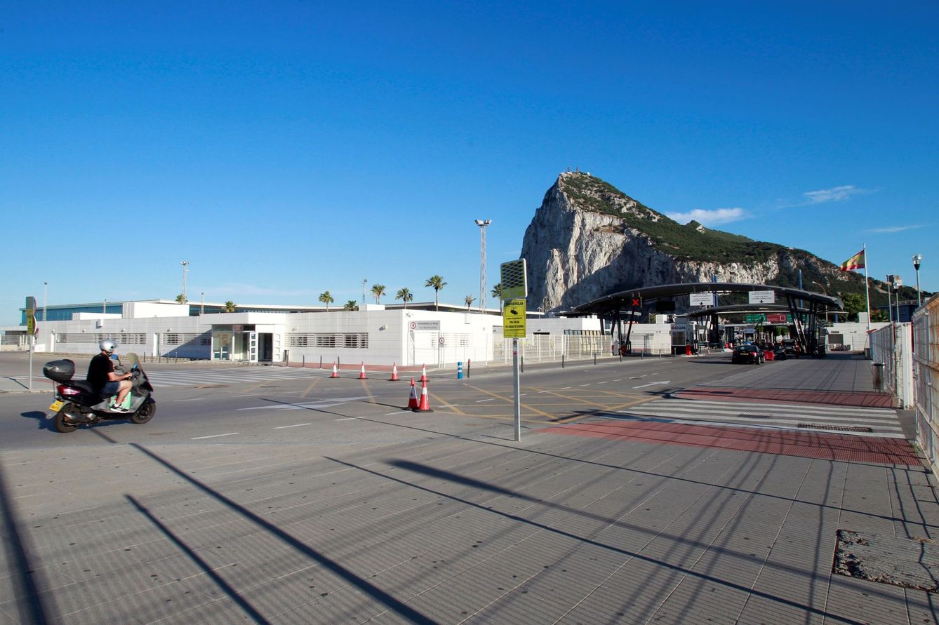 Vista del peñón de Gibraltar. (EFE)
