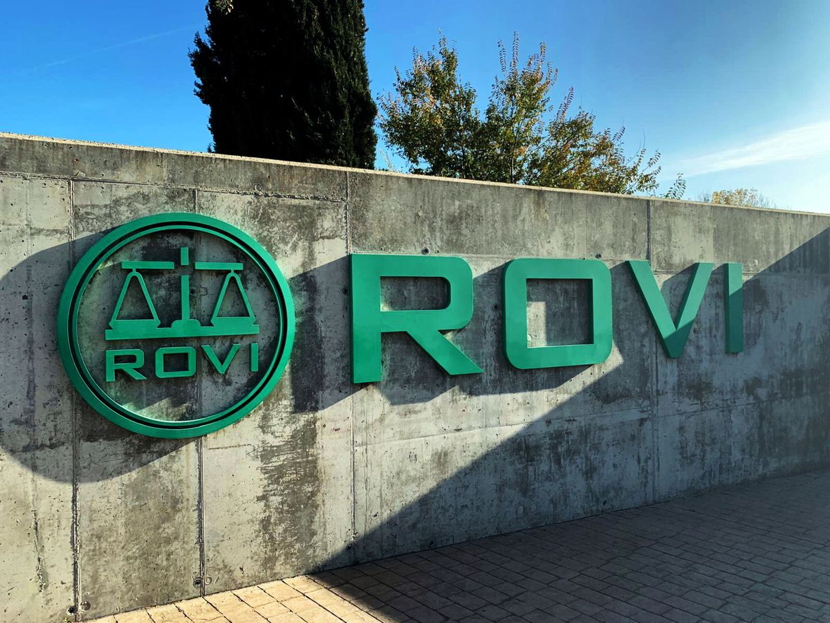 Foto: Logo de Rovi a la entrada de su sede. (Reuters/Marco Trujillo)