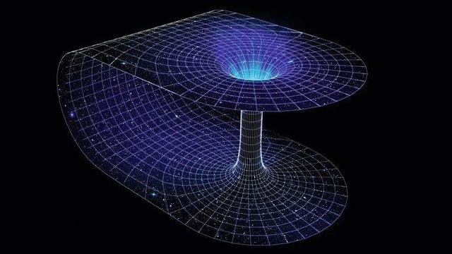 Червеевите дупки са тунели, които свързват две отделни точки в пространство-времето.