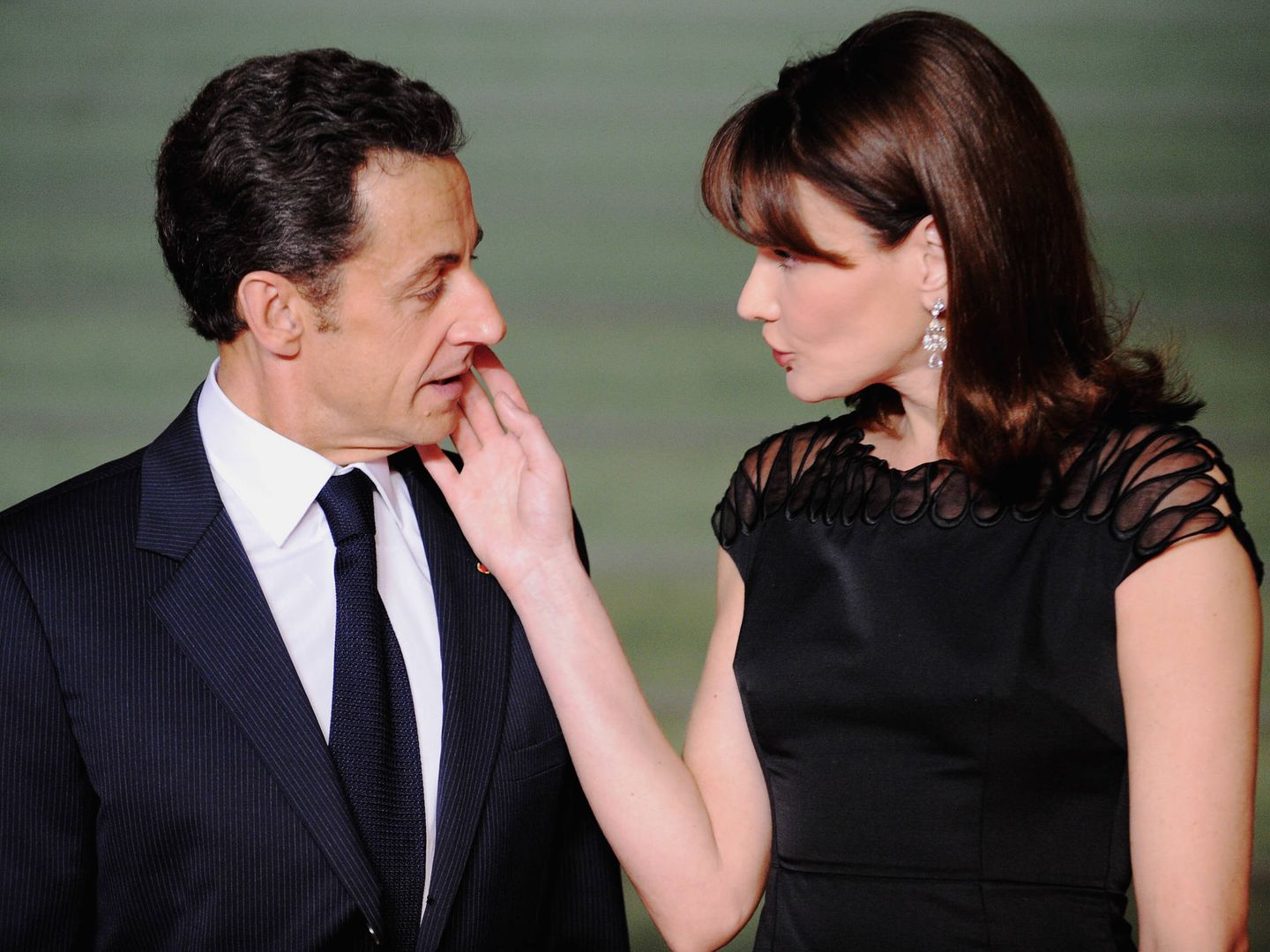  Nicolas Sarkozy y Carla Bruni, en una imagen de archivo. (Getty)