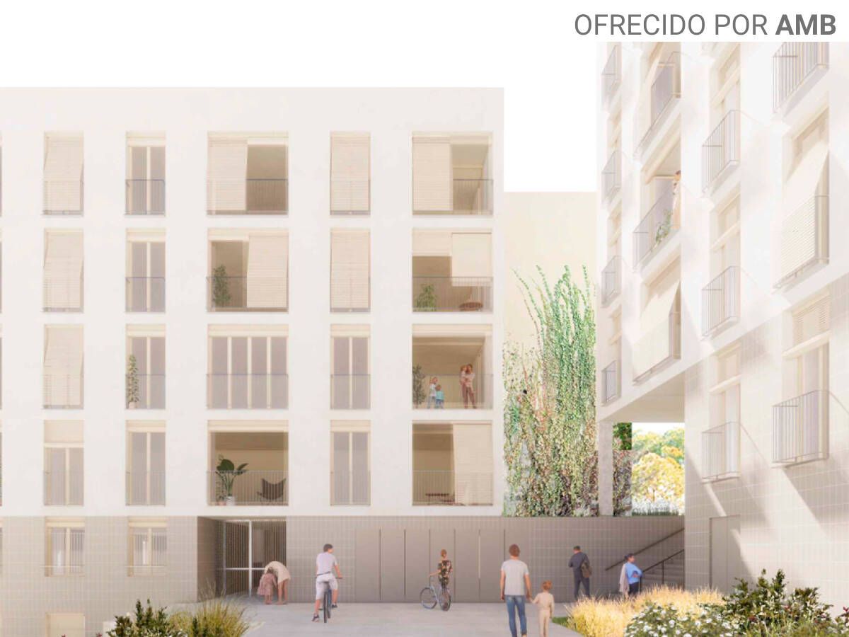 Transporte bobina evolución 4.500 pisos públicos de alquiler asequible contra la escasez de vivienda  social en la Barcelona metropolitana