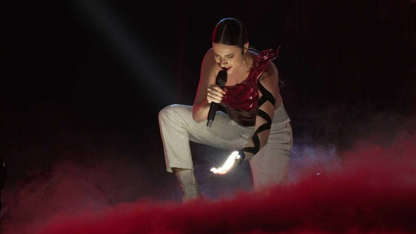 Blanca Paloma en su segundo ensayo para Eurovisión 2023. (RTVE)