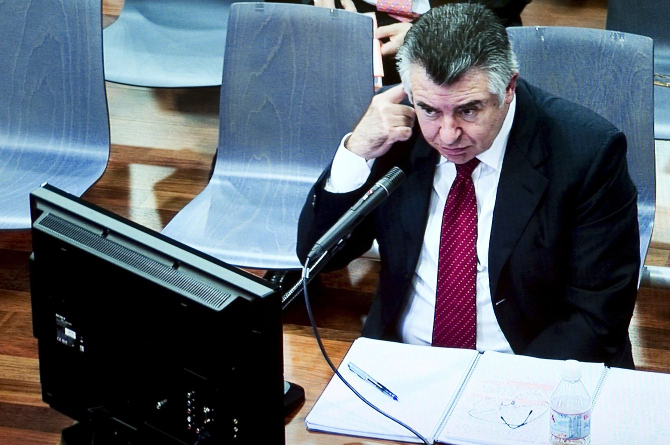 Juan Antonio Roca durante sus declaraciones en la Audiencia Provincial de Málaga. (EFE)
