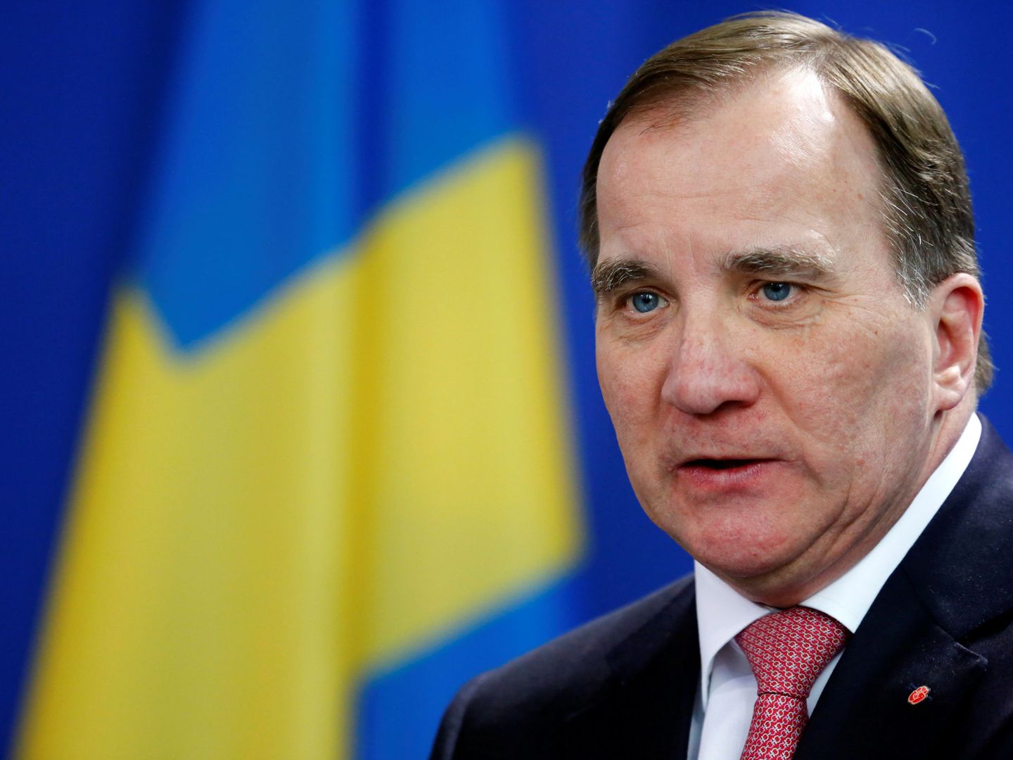 El primer ministro sueco Stefan Löfven. (Reuters)