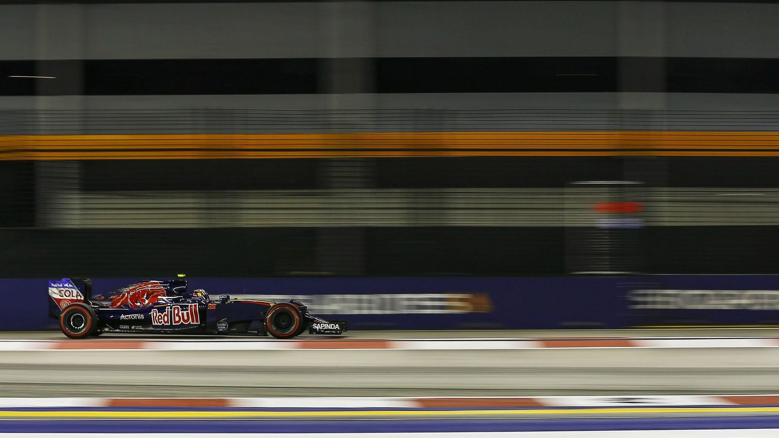 Foto: Carlos Sainz en el GP de Singapur.