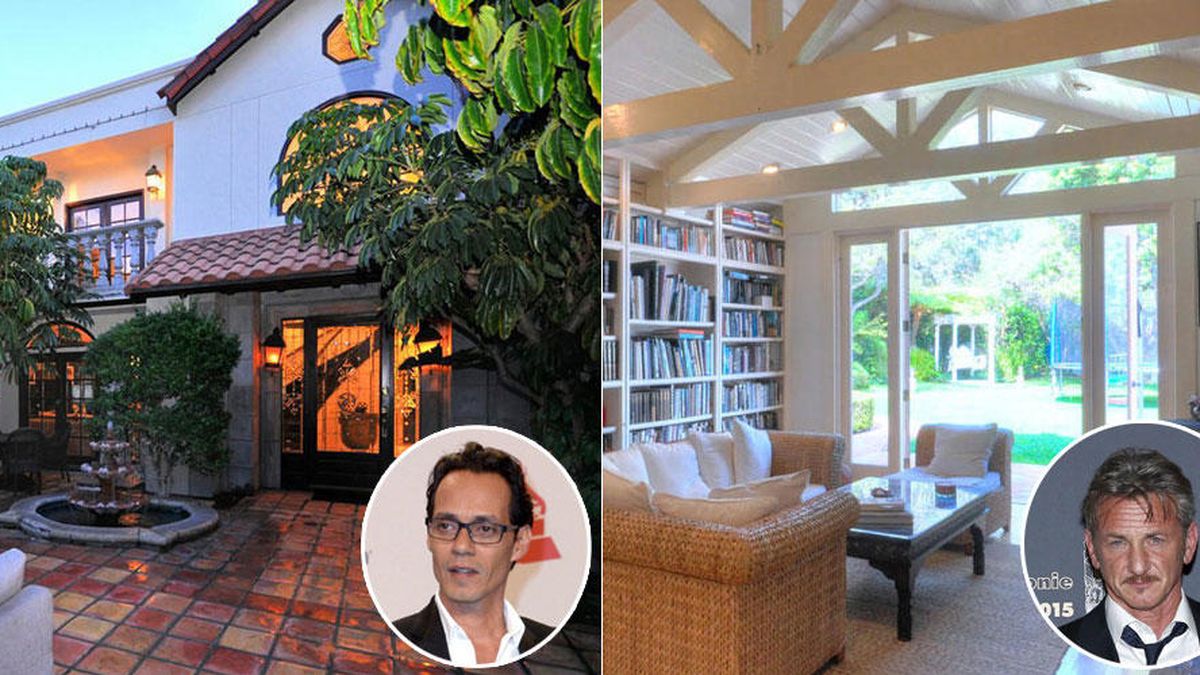 Fuga de ‘celebs’ en Los Ángeles: Marc Anthony y Sean Penn venden sus mansiones