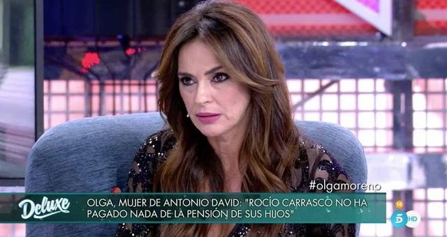 Olga Moreno, en 'Sábado Deluxe'. (Mediaset España)