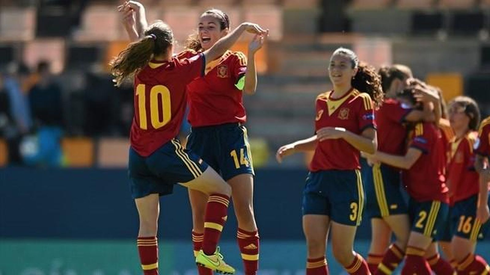 Foto: España se impuso a la superioridad física francesa (Foto: UEFA)