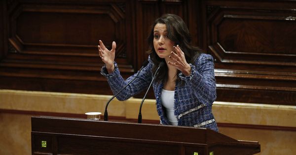 Foto: La presidenta del grupo parlamentario de Ciudadanos, Inés Arrimadas. (Reuters)