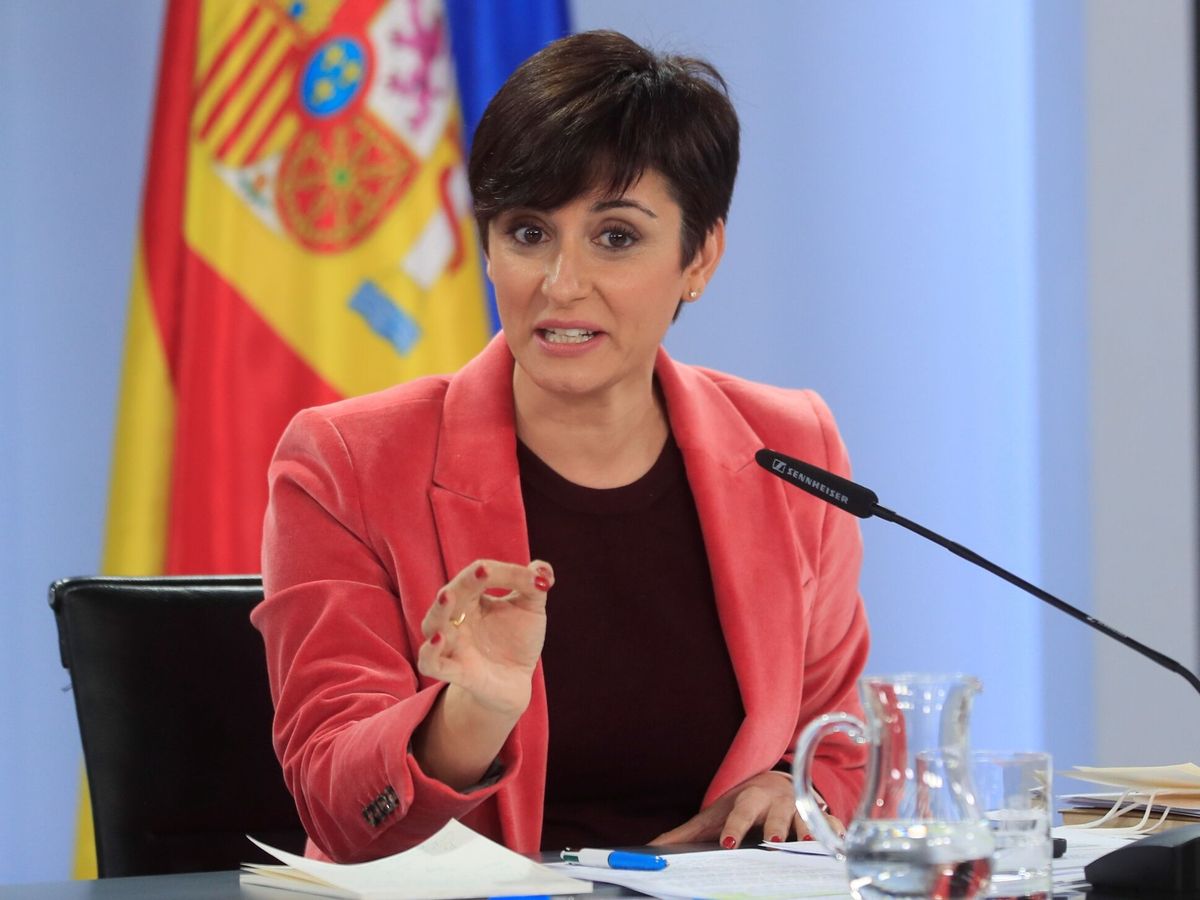 Foto: La ministra portavoz del Gobierno, Isabel Rodríguez. (EFE/Fernando Alvarado)