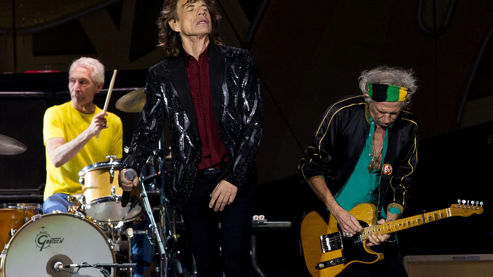 Foto: Los Rolling Stones en un concierto en Suecia en 2014 (Gtres)
