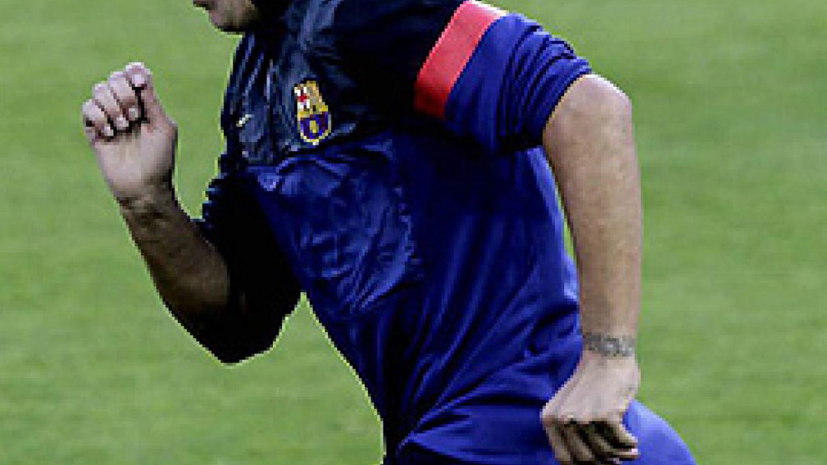 Puyol está de vuelta: el capitán se entrena con normalidad y podría jugar ante el Mallorca