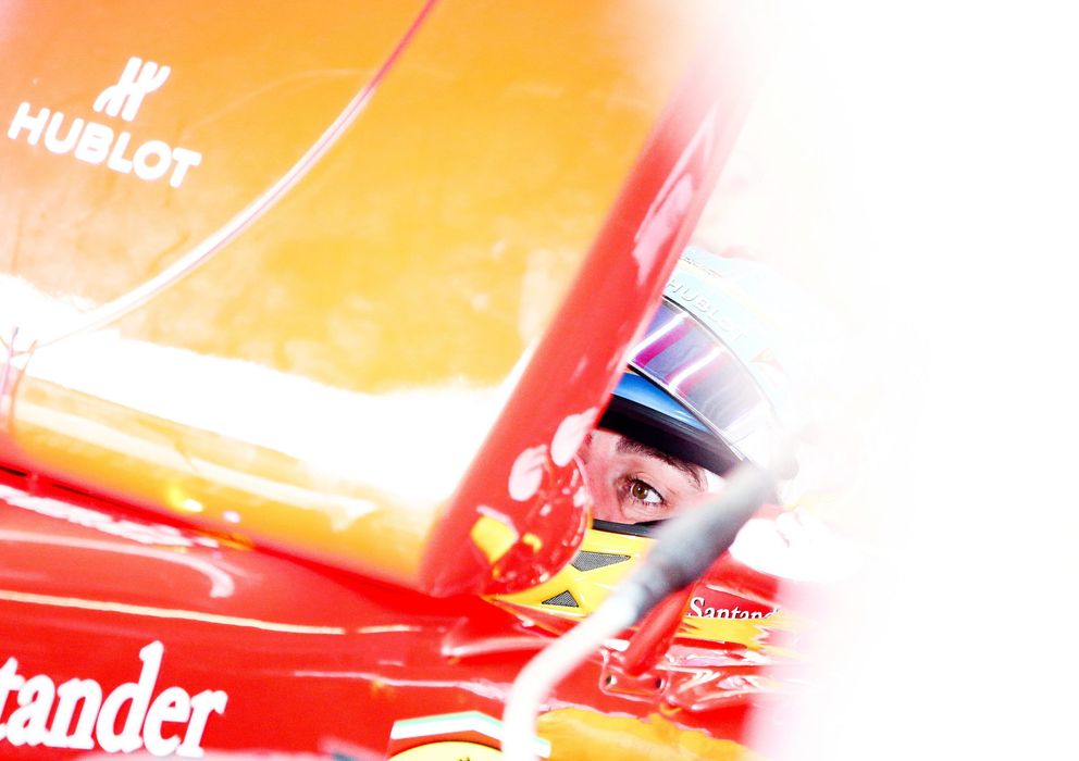 Foto: Fernando Alonso durante los libres del pasado GP de Alemania.
