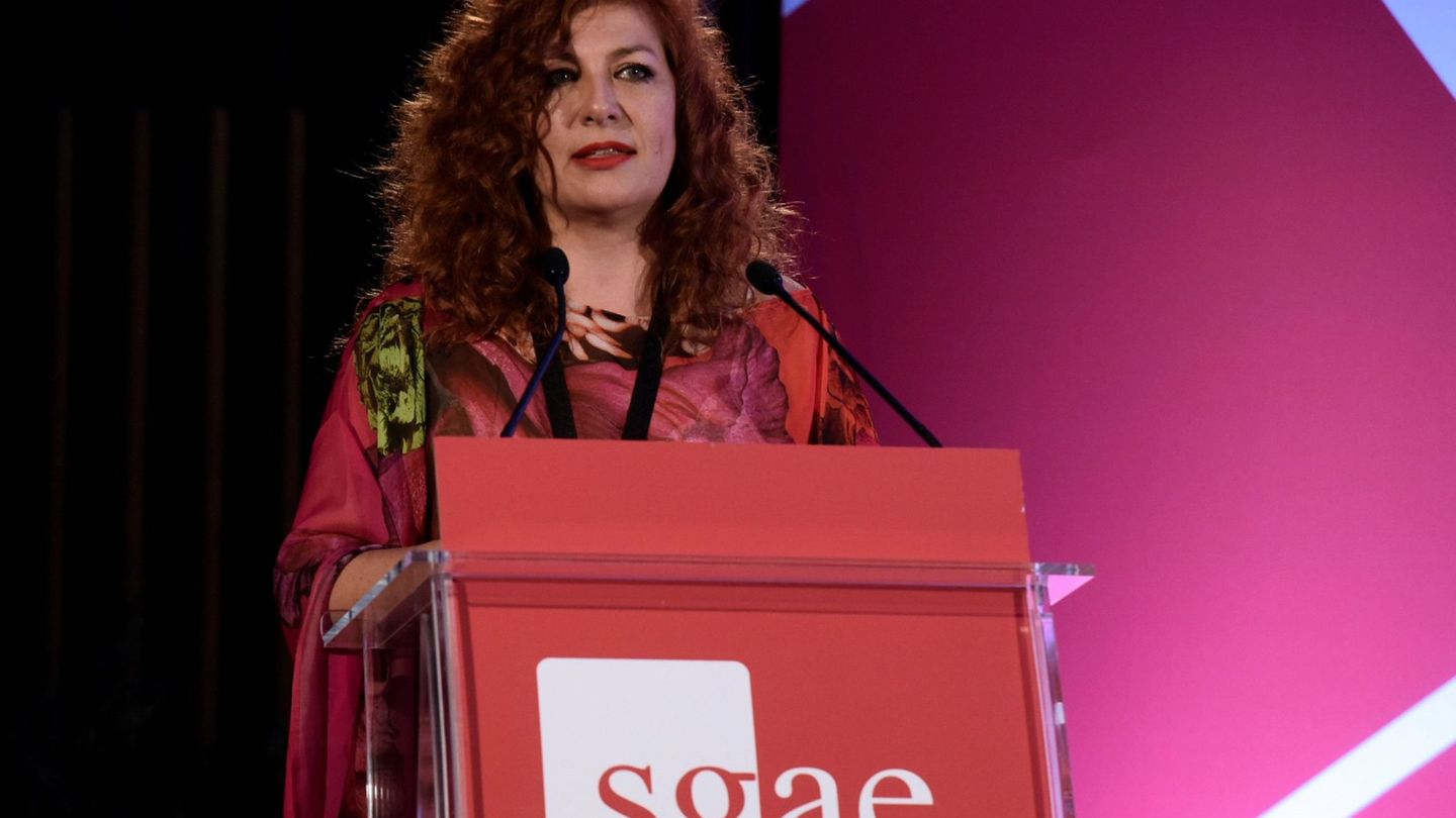 Pilar Jurado, presidenta de la SGAE, en una imagen de archivo. (EFE)