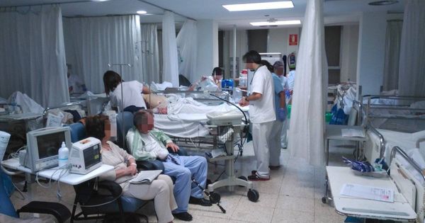 Foto: Una de las salas de Urgencias del Hospital La Paz.