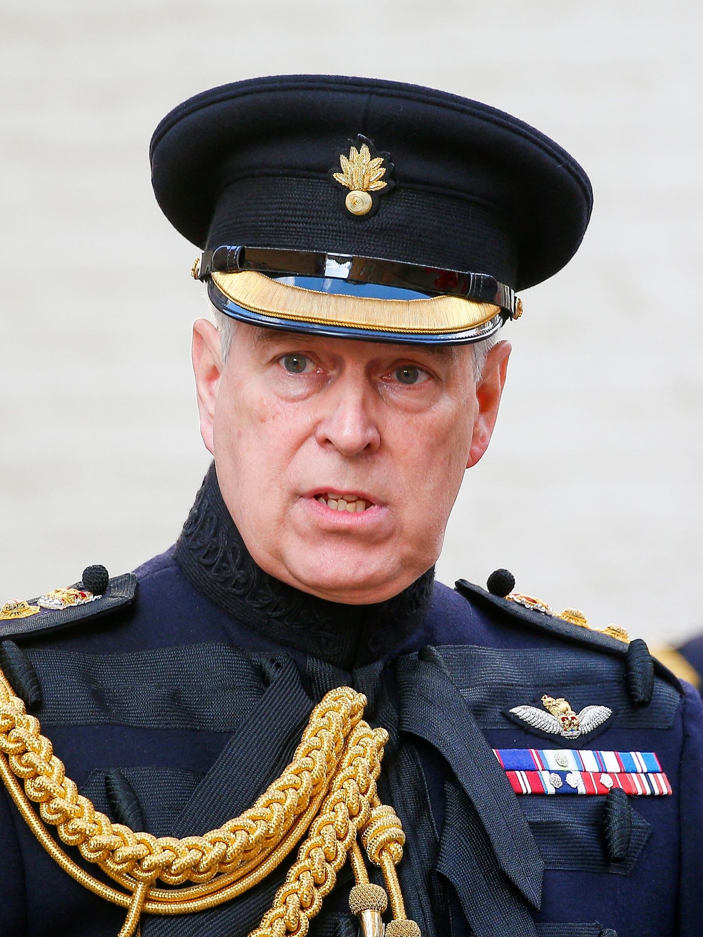 El príncipe Andrés, con uniforme militar en 2019. (EFE/Julien Warnand)