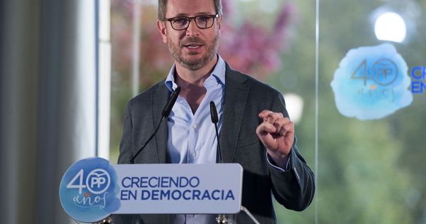 Foto: El vicesecretario de Política Social y Sectorial del PP, Javier Maroto