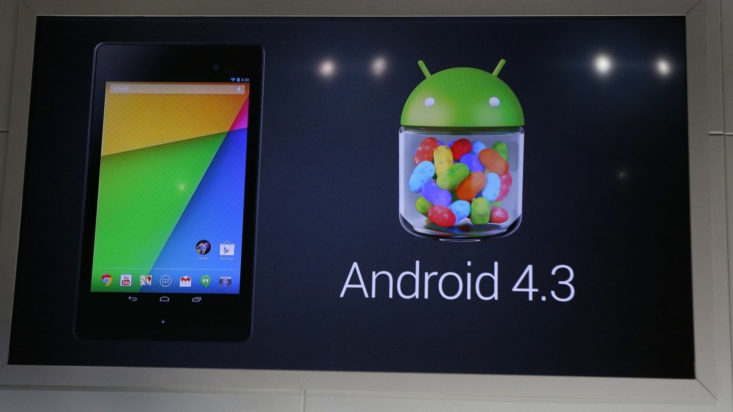 File photo of google's android 4.3 operating system at announcement in san francisco