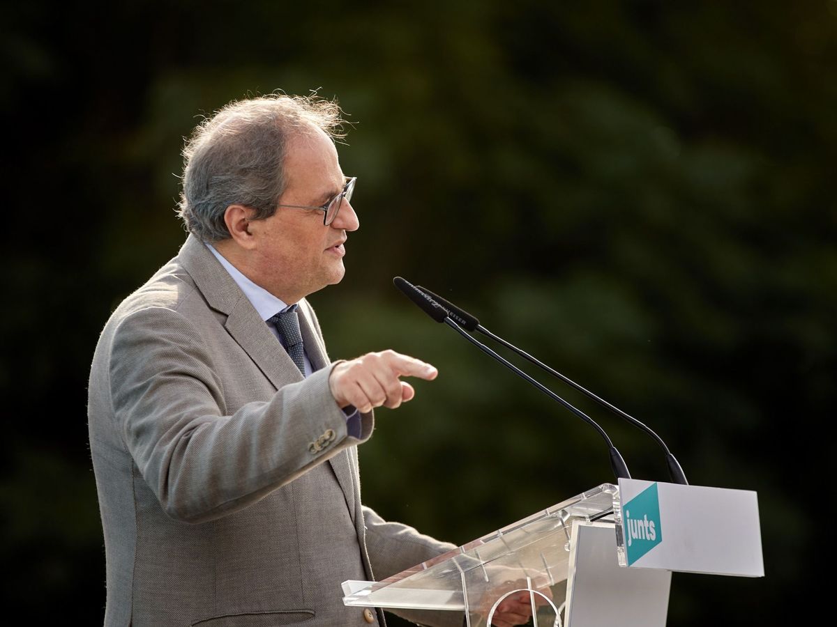 Foto: El expresidente de la Generalitat Quim Torra. (EFE) 