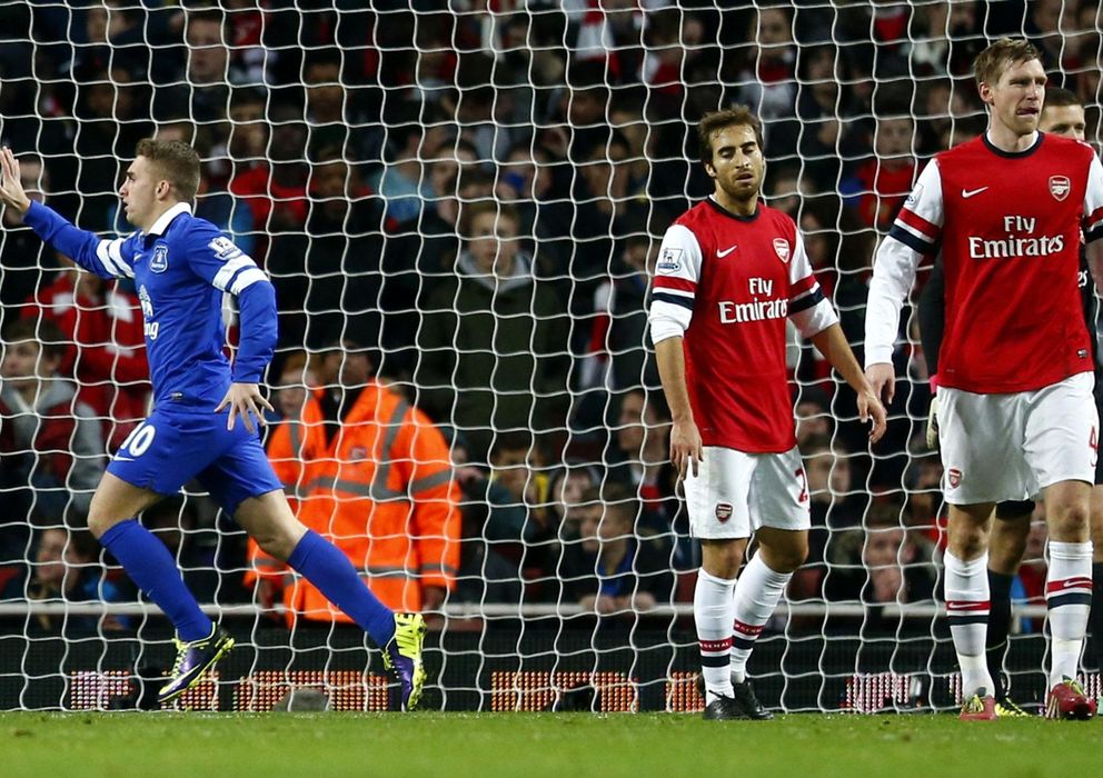 Foto: Gerard Deulofeu celebra el gol del empate ante el Arsenal.