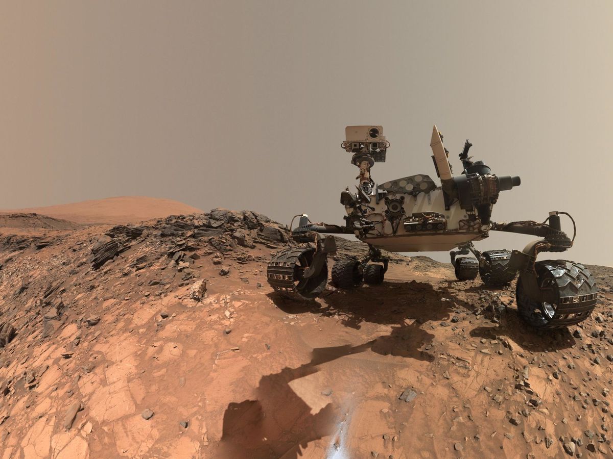 Foto: Curiosity, el robot explorador de la NASA en Marte. Foto: EFE NASA JPL-Caltech