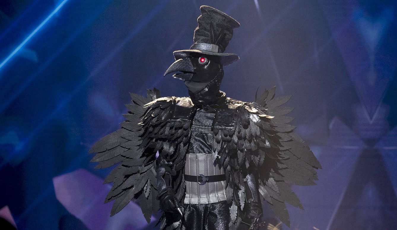 Cuervo, una de las máscaras de 'Mask Singer'. (Atresmedia)