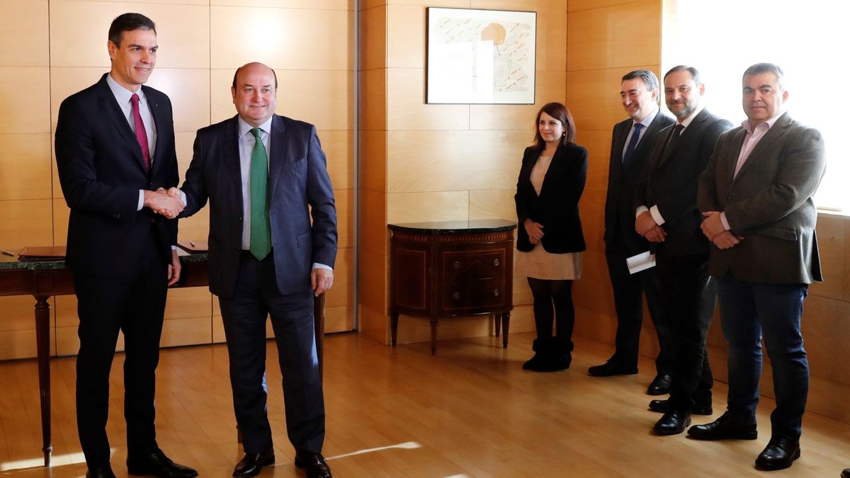 Los logros del PNV por 6 escaños: Navarra, selecciones vascas, estatuto soberanista...