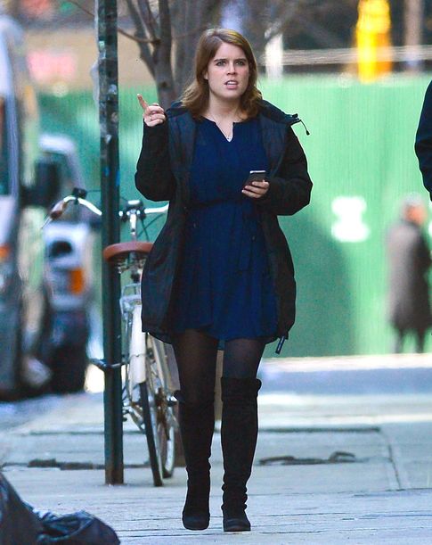 Foto: La princesa, paseando por las calles de Nueva York (Gtres)