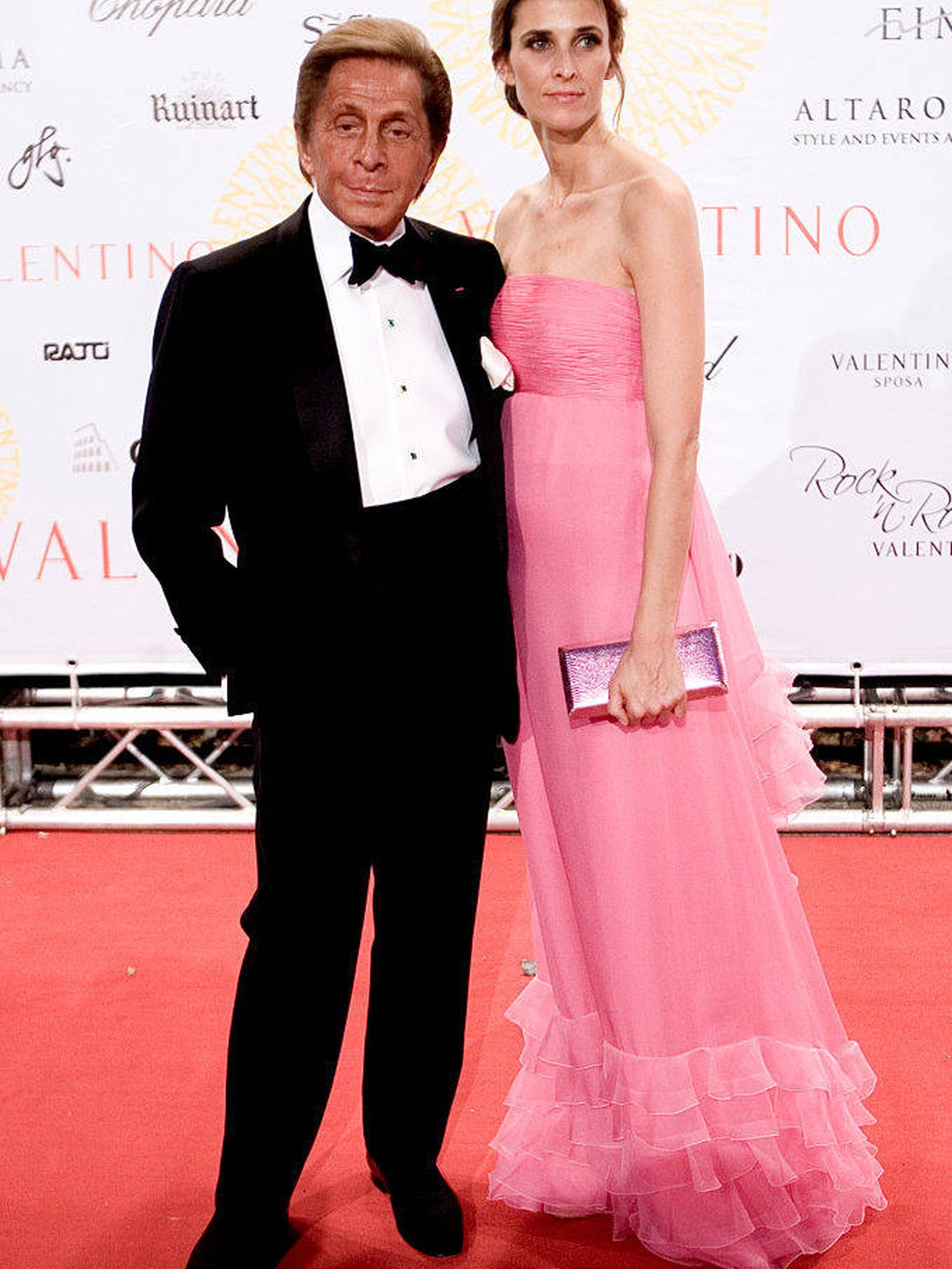 Valentino y Rosario Nadal. (Getty)