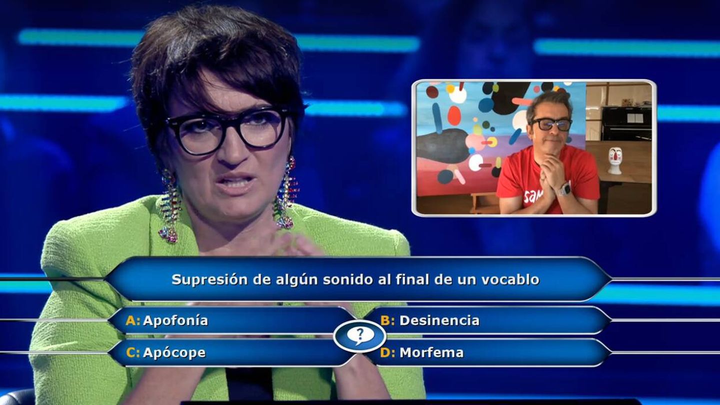 Silvia Abril y Andreu Buenafuente juegan por 15.000 euros en '¿Quién quiere ser millonario?'. (Atresmedia)