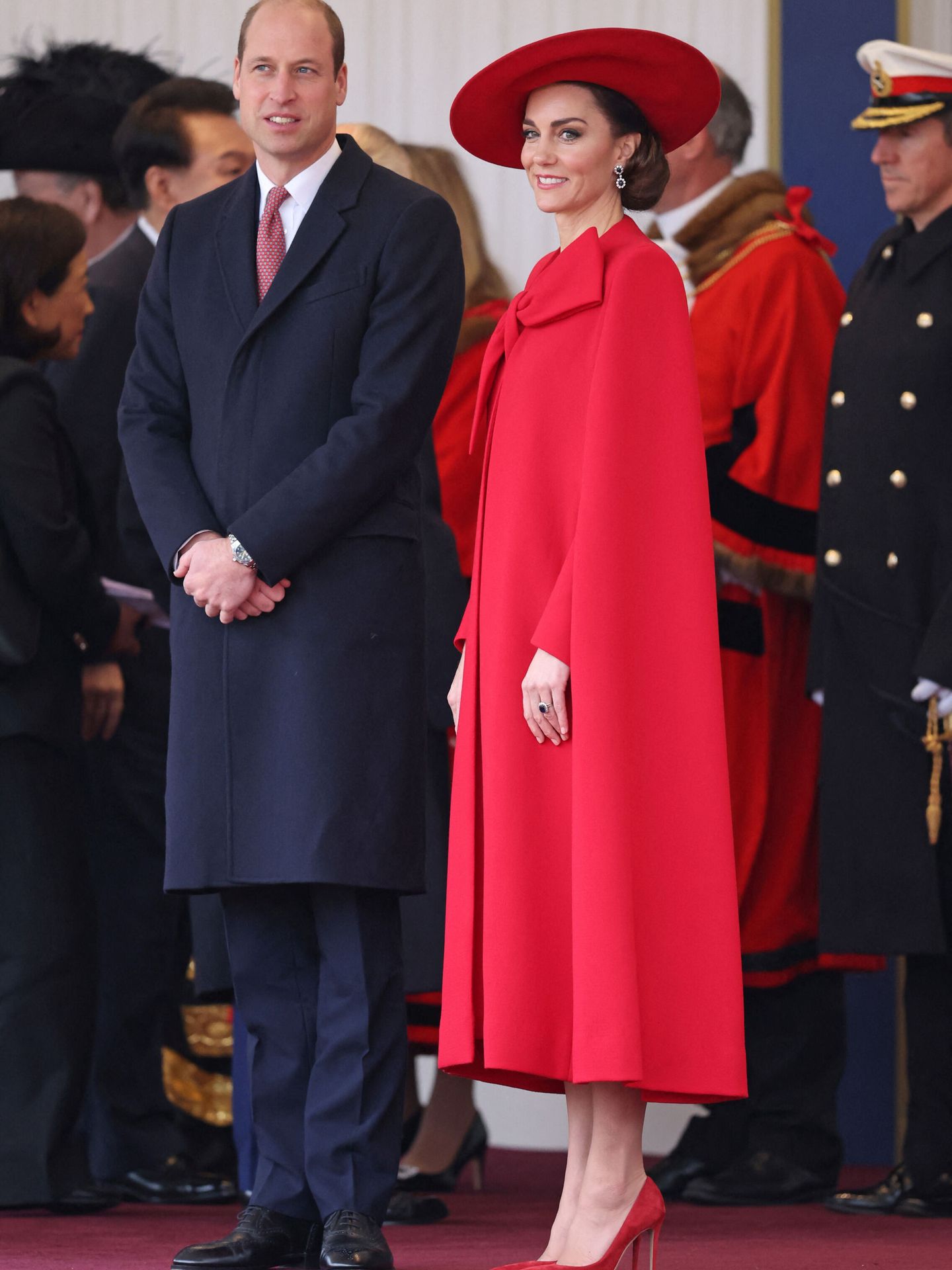 Los príncipes de Gales. (Reuters)