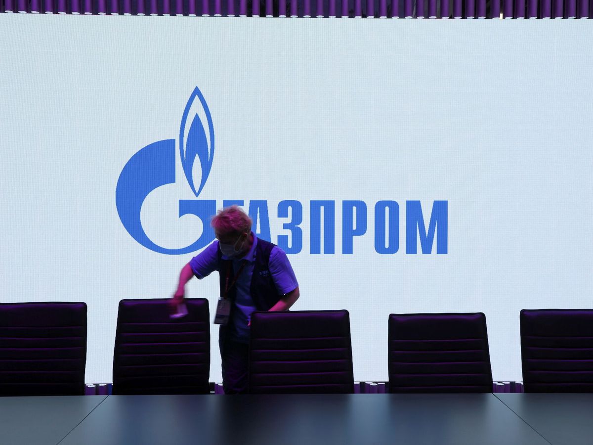 Foto: Logo de Gazprom. (Reuters/Anton Vaganov)