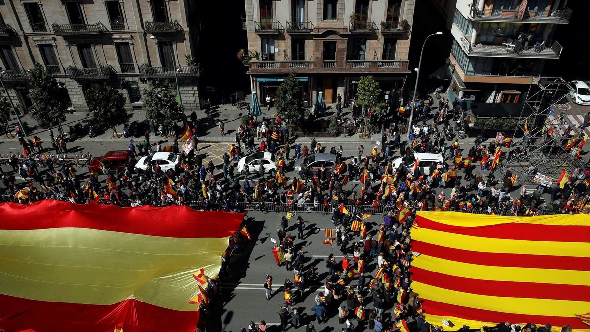 Los constitucionalistas se movilizan en Cataluña y convocan una protesta contra la amnistía