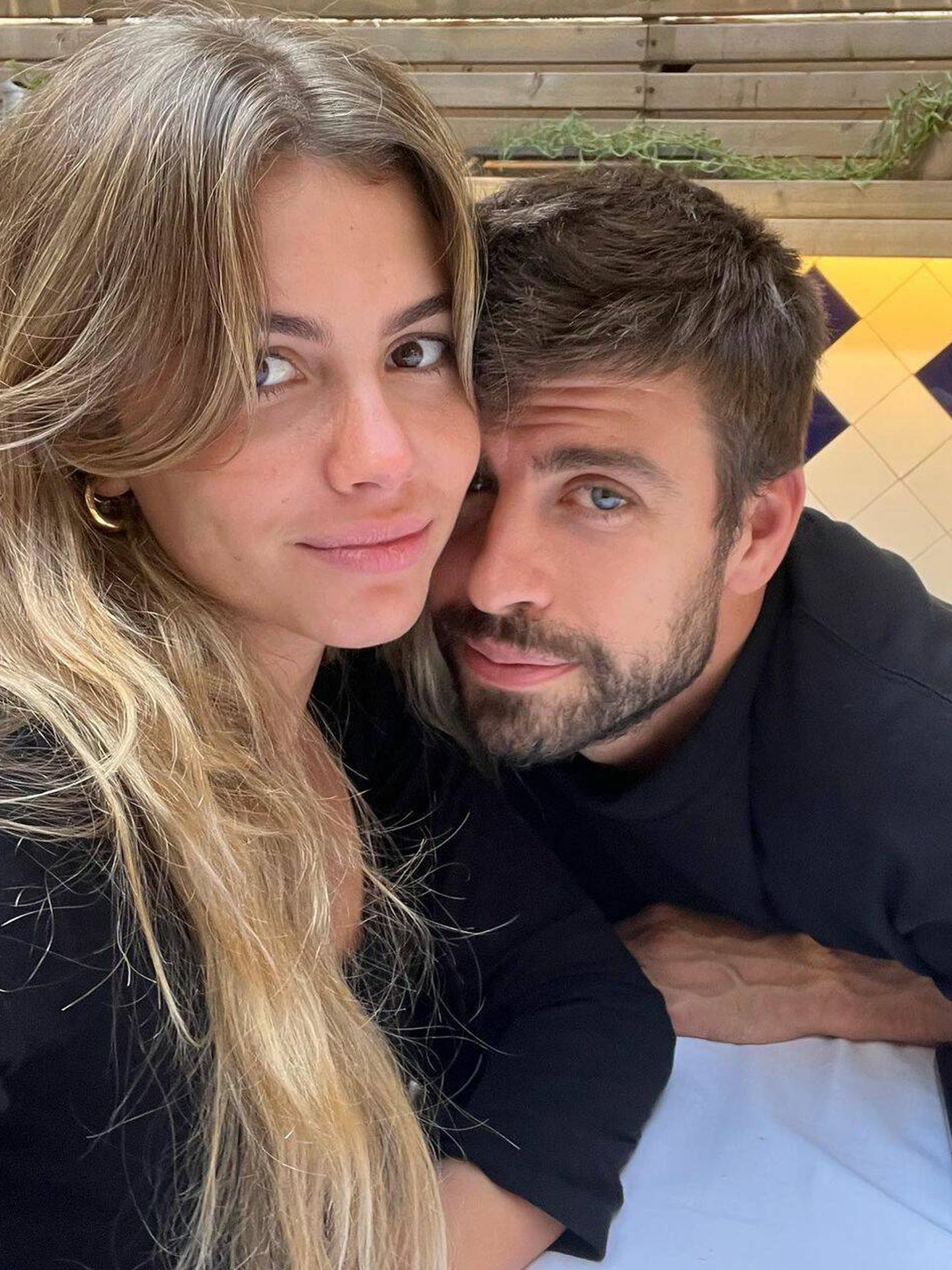 Clara Chía y Gerard Piqué. (Instagram/@3gerardpique)
