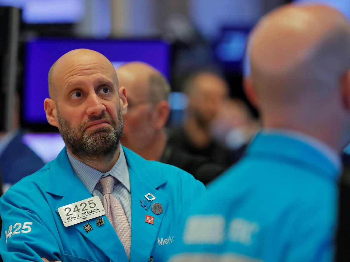 Foto: Un 'trader' en la Bolsa de Nueva York. (Reuters)